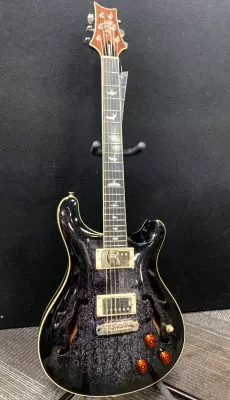 PRS Guitars -SE Hollowbody Standard Piezo Electric Guitar with Case - Dog Hair Smokeburst 2